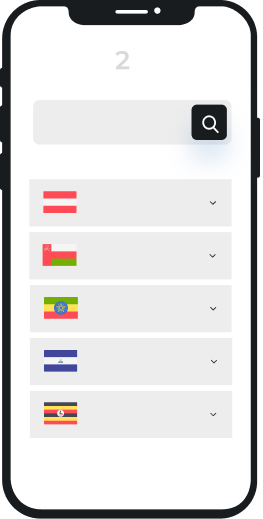 Once the app is installed, choose Ukraine as the preferred destination from the listed countries and select a data plan from the available eSIM plans.